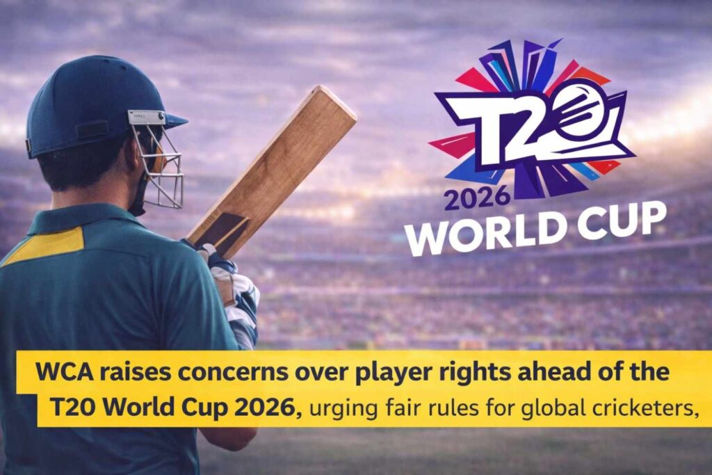 WCA Player Rights T20 World Cup 2026: What Is the Issue? wca player rights