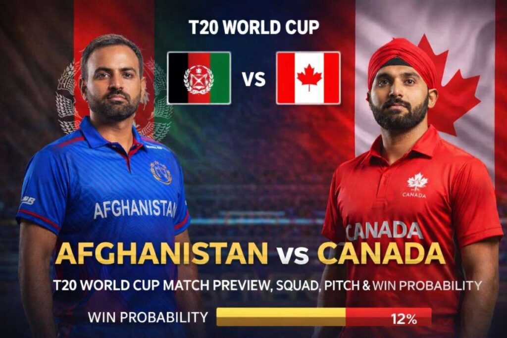 Afghanistan vs Canada T20 World Cup Match Preview Overview afghanistan vs canada t20 world cup match preview