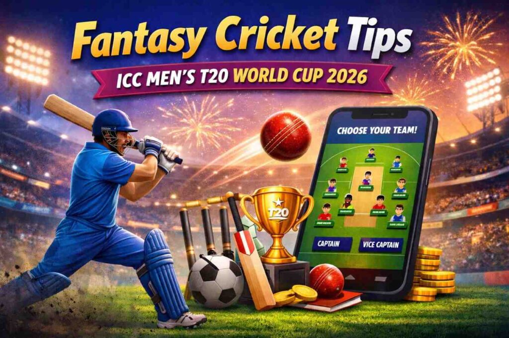 Fantasy Cricket Tips for ICC Men's T20 World Cup 2026: Simple Guide to Build Winning Teams fantasy cricket tips for icc men's t20 world cup 2026